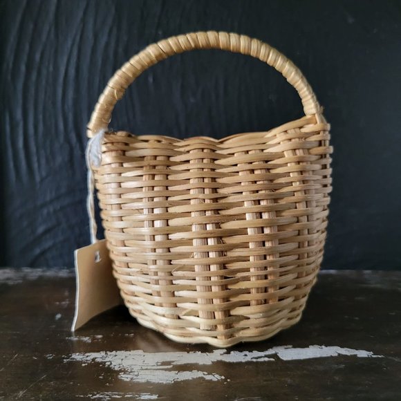 Ten Thousand Villages Rattan Rattle / Shaker - Picture 3 of 7